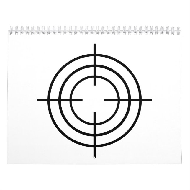 Calendário Arma dos Crosshairs (Capa)