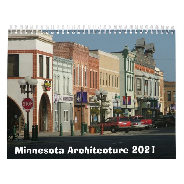 Calendário Arquitetônico do Minnesota - 2021 (Capa)