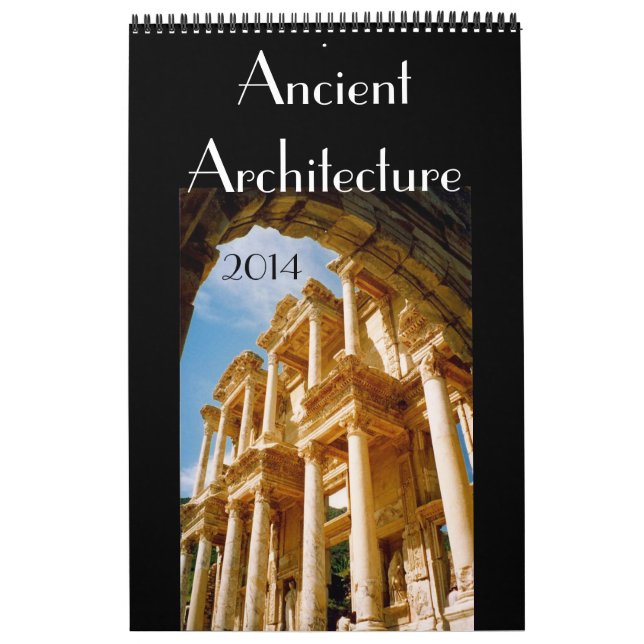 Calendário arquitetura antiga 2014 (Capa)
