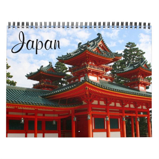 Calendário arquitetura do japão (Capa)