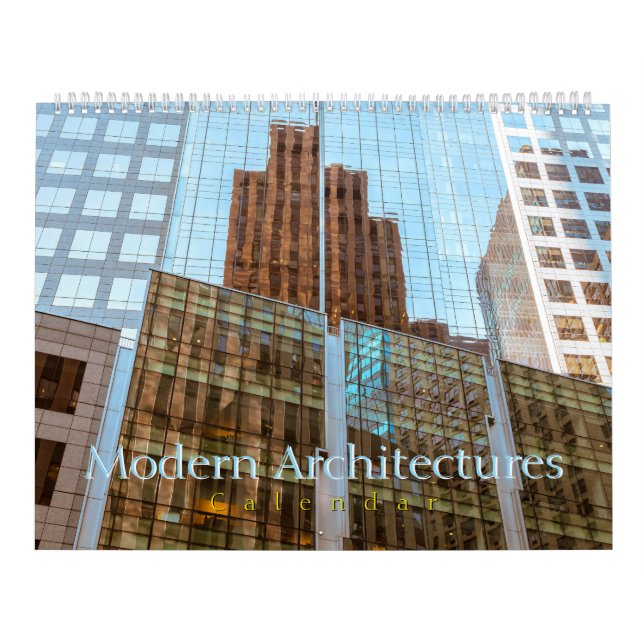 Calendário Arquiteturas Modernas (Capa)