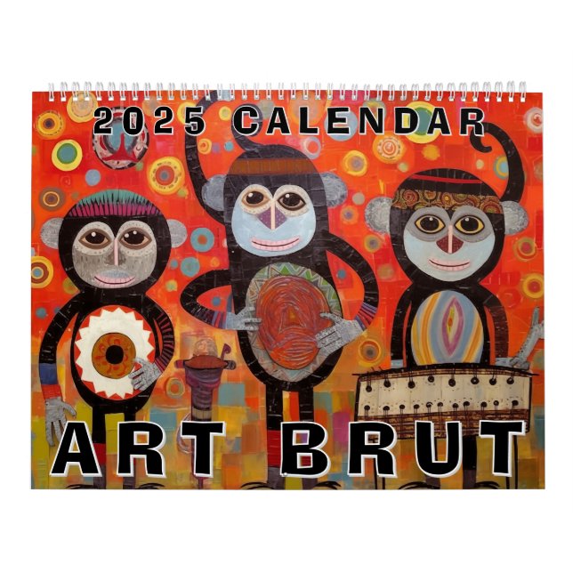 Calendário Art Brut Calendar (Capa)
