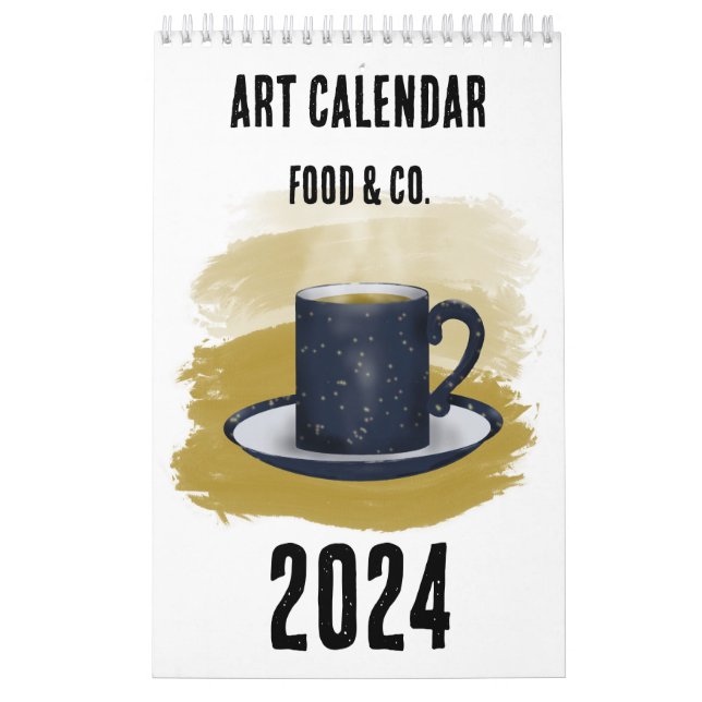 Calendário Art Calendar - Food & Co. (Capa)
