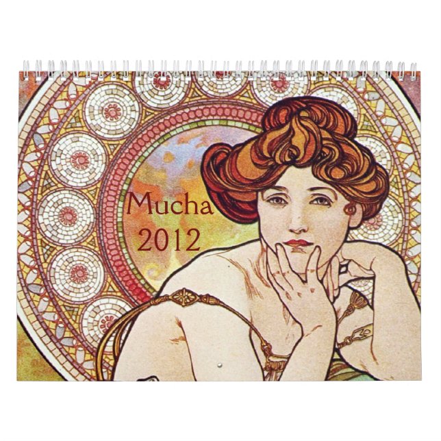 Calendário Art Nouveau (Capa)