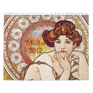 Calendário Art Nouveau