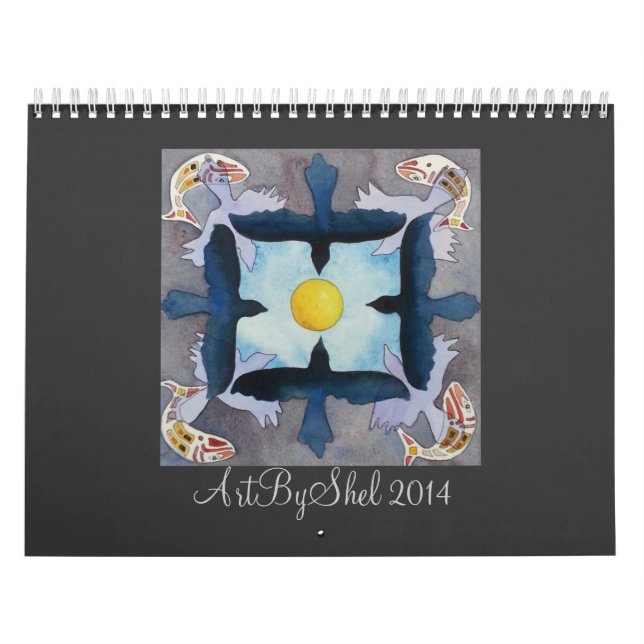 Calendário ArtByShel 2014 (Capa)
