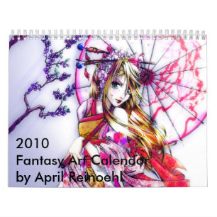 Calendário Arte 2010 da fantasia