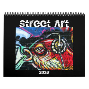 Calendário arte 2016 da rua