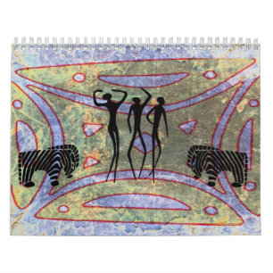 Calendário Arte africana