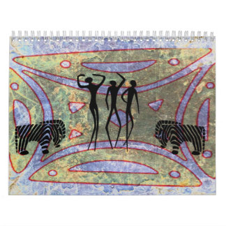 Calendário Arte africana