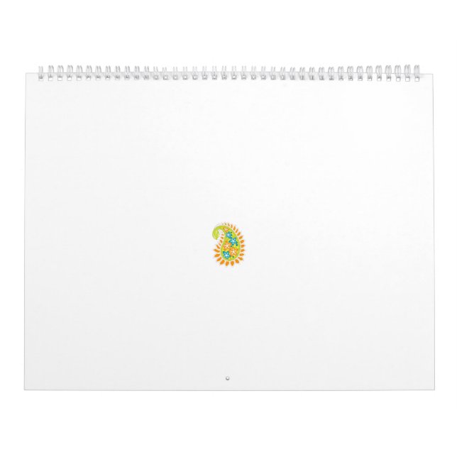 Calendário arte, círculo, evento, design floral, fonte, motiv (Capa)