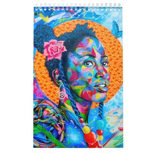 Calendário Arte colorida (Capa)