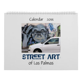 Calendário Arte da rua do Las Palmas 20XX