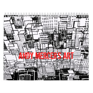 Calendário Arte de Andy Mercer