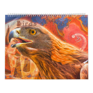 CALENDÁRIO ARTE DE AVES DE RAPINA #1