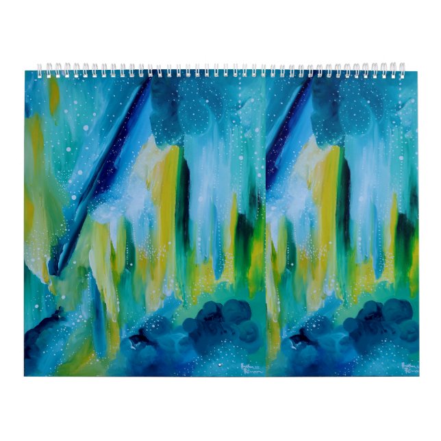 Calendário Arte de Boa Energia por Heather Peterman  (Capa)