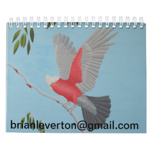 Calendário Arte de Brian L Art