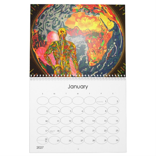 Calendário Arte de Digitas de Karmym (Jan 2027)