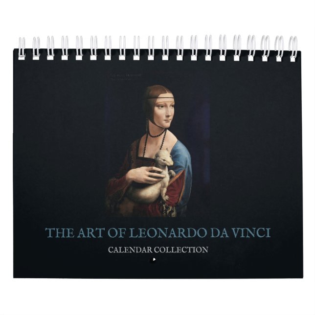 CALENDÁRIO : ARTE DE LEONARDO DA VINCI (Capa)