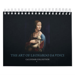 CALENDÁRIO : ARTE DE LEONARDO DA VINCI