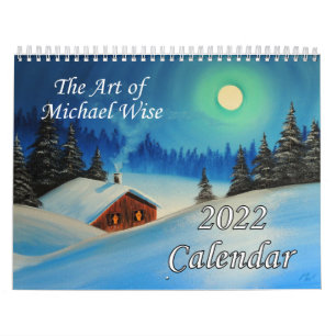 Calendário Arte de Michael Wise 2022 Calendar