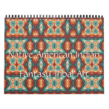 Arte de padrão tribal indígena americano