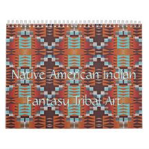 Arte de padrão tribal indígena americano