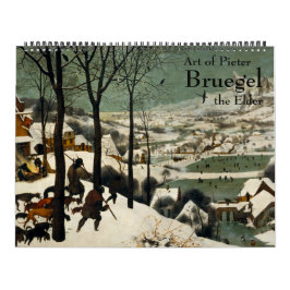 Calendário Arte de Pieter Bruegel, o Velho