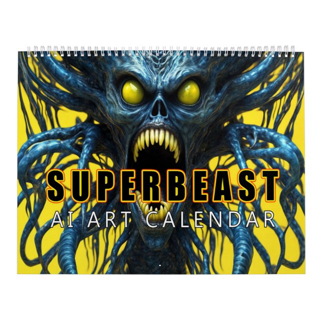 Calendário Arte de Superfera IA (Capa)