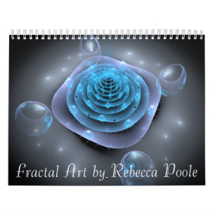 Calendário Arte do Fractal por Rebecca Poole