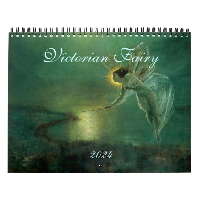 Calendário Arte Fada Vitoriana (Capa)