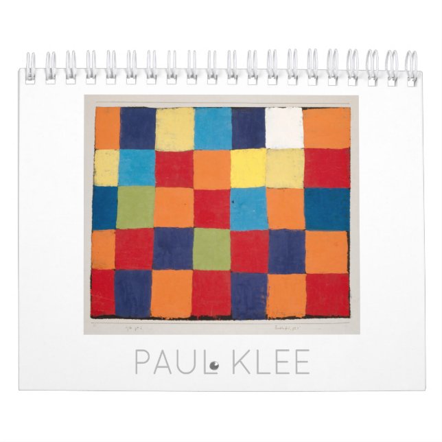 CALENDÁRIO : ARTE FINA : PAUL KLEE (Capa)