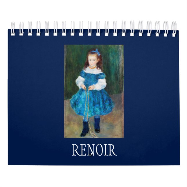 CALENDÁRIO : ARTE FINA : PIERRE AUGUSTE-RENOIR (Capa)