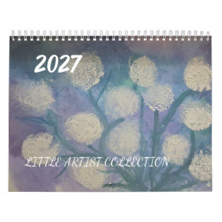 Calendário Arte Infantil Caprichosa 2027 Desenhos Coloridos e