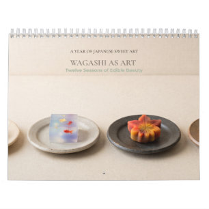 Calendário Arte Japonês Wagashi