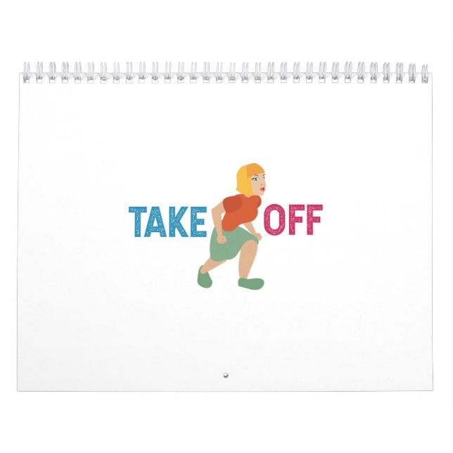 Calendário Arte Nariz De Avião Desliga Presente De Garota (Capa)