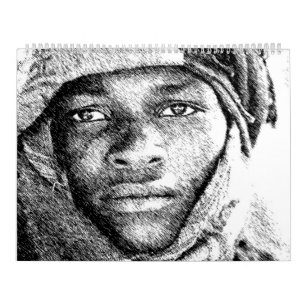 Calendário Arte popular e contemporânea africana