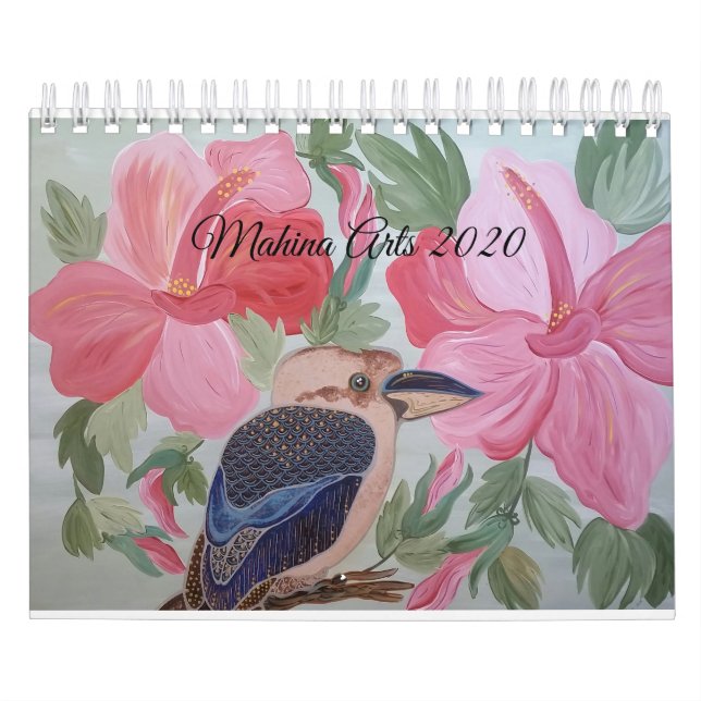 Calendário Artes 2020 de Mahina (Capa)