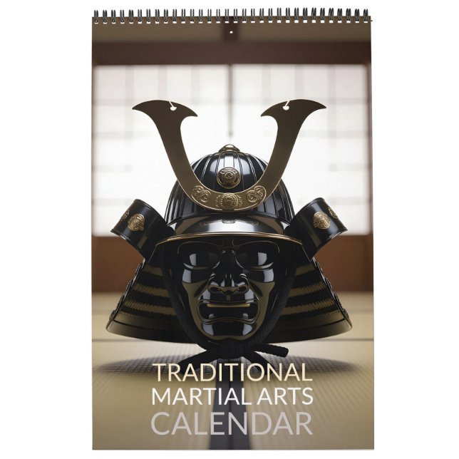 Calendário Artes Marciais Tradicionais (Capa)