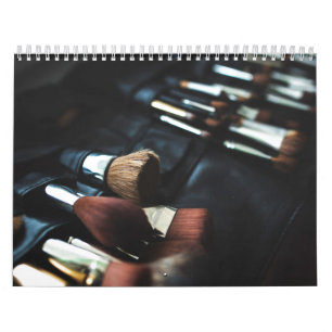 Calendário Artista na moda Black Makeup