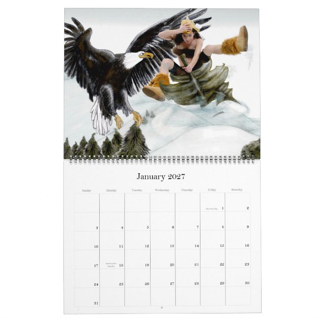 Calendário Arual o duende 2014 (Jan 2027)