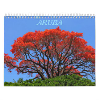 Calendário Aruba one happy island calendar