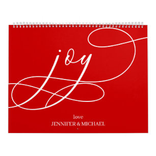 Calendário Árvore de Natal pinheiro simples Minimal Joy