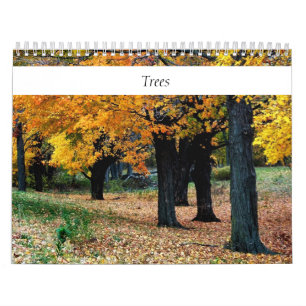 Calendário Árvores qualquer ano