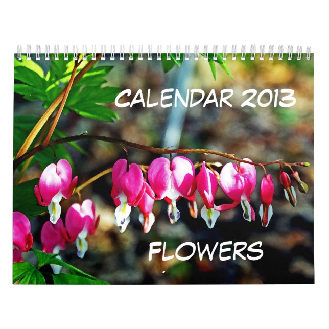 Calendário As flores Calendar 2013 (Capa)