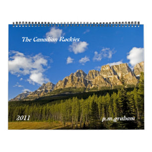 Calendário As Montanhas Rochosas canadenses 2011