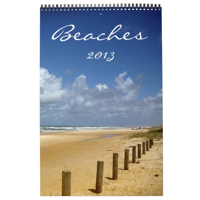 Calendário as praias calendar 2013 (Capa)