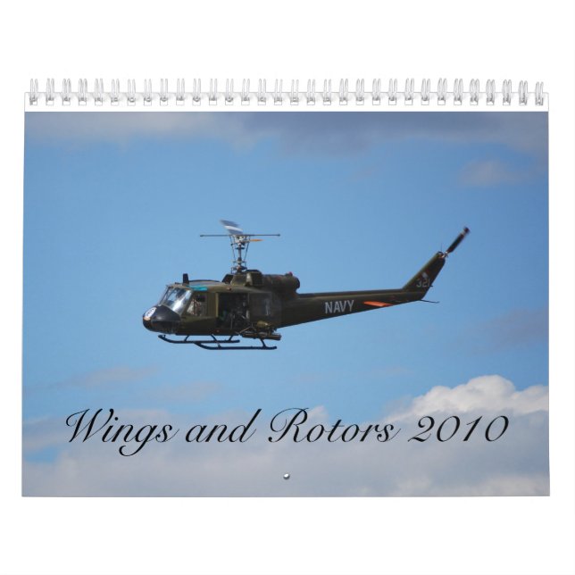 Calendário asas e rotores 2010 (Capa)