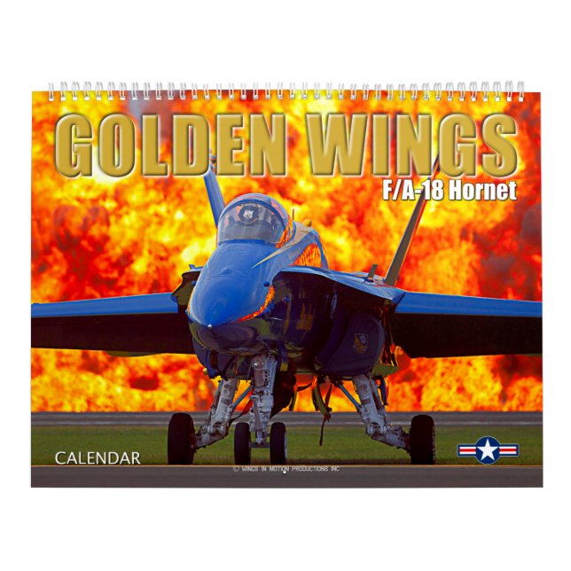Calendário ASAS ouros - F/A-18 Hornet (Capa)