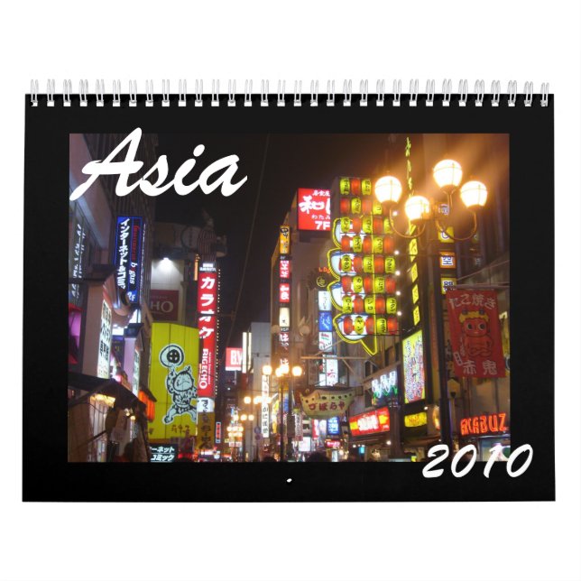 Calendário Ásia 2010 (Capa)